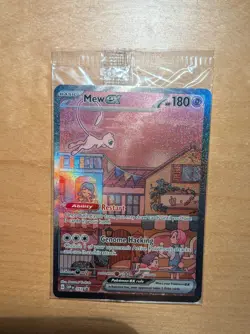 Pokemon Mew EX TCG Black Star Promo Card SVP053 UPC 151 Sealed - NM Condition - Image 1
