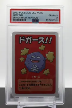 PSA 10 - Koffing - 2019 Pokemon Old Maid - Image 1