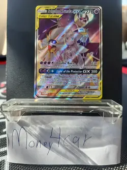 Pokemon Solgaleo & Lunala GX (Full Art) 216/236 Cosmic Eclipse Holo 🔥 - Image 1