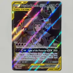 Pokemon Solgaleo & Lunala GX (Full Art) 216/236 Cosmic Eclipse Holo 🔥 - Image 2