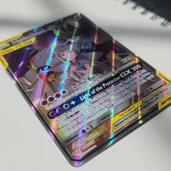 Pokemon Solgaleo & Lunala GX (Full Art) 216/236 Cosmic Eclipse Holo 🔥 - Image 3