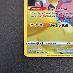 Pokemon TCG Flaaffy Swsh12: Silver Tempest Trainer Gallery TG03/TG30 Holo NM - Image 2