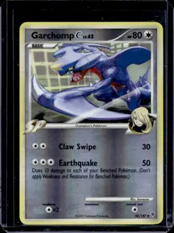 2009 Pokemon Platinum Supreme Victors Garchomp C Reverse Holo #60/147 - Image 1