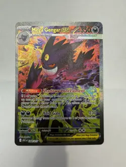 Mega Gengar EX 284/217 SIR Pokemon card - PACK FRESH - Image 3