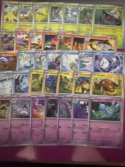 Pokemon White Flare Complete Common, Uncommon, Holo - 80 Cards - Image 1