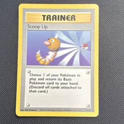 Pokemon Scoop Up Base Set Unlimited Rare Regular English 78/102 1999 Card - Image 3