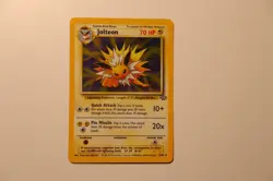 Jolteon 4/64 Holo Jungle Pokemon Card LP Vintage WOTC - Image 1