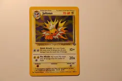 Jolteon 4/64 Holo Jungle Pokemon Card LP Vintage WOTC - Image 2