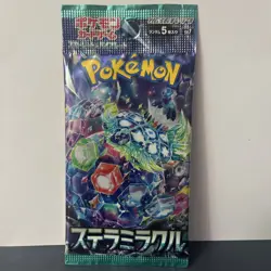 1 Pack Stellar Miracle SV7 Japanese Pokemon Sealed Booster Pack - Image 1