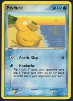 Psyduck 70/109 Team Rocket Returns Non-Holo Pokemon Card TCG - Image 1