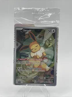 Pokemon TCG Eevee 173 Black star Promo Sealed Prismatic Evolutions - Image 1