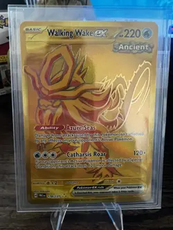 WALKING WAKE EX 178/131 GOLD HYPER RARE Pokemon Prismatic Evolutions NM - Image 1