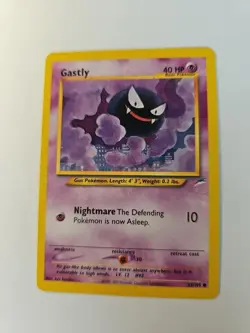 Pokemon TCG Card 2001 Neo Destiny Gastly 65/105 - Image 1
