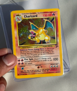 Charizard Holo 4/130 Light Play WOTC Vintage Pokemon | Base Set 2 Pokemon TCG - Image 5