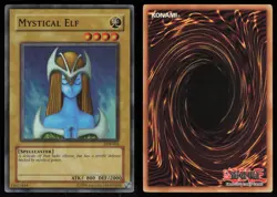 Mystical Elf LOB-062 FOIL BLEED + FOIL SHIFT ERROR Yu-Gi-Oh - Image 3