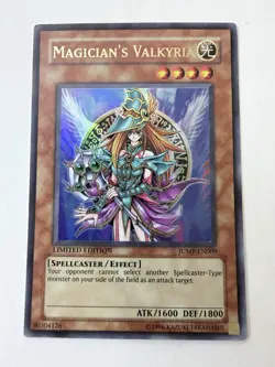 Magician's Valkyria JUMP-EN009 Yu-Gi-Oh! TCG Shonen Jump Limited Edition - Image 2