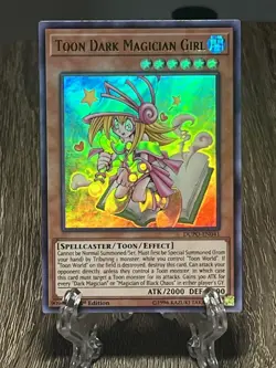 Toon Dark Magician Girl – DUPO-EN041 – Unlimited – Ultra Rare – Yu-Gi-Oh! - Image 4