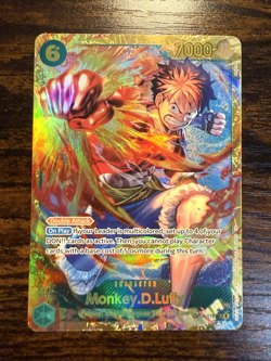 One Piece Card Game Monkey.D.Luffy SEC Alt Art OP13-118 - Image 1