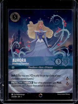 2023 Disney Lorcana Aurora - Dreaming Guardian Alt Art #213/204 - Image 1