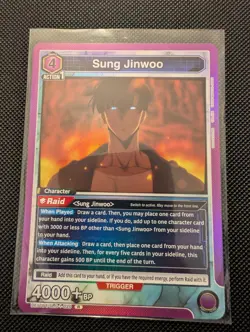Sung Jinwoo R UE17BT/SLG-1-020 Union Arena: Solo Leveling - Image 1