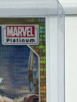 2023 Upper Deck Marvel Platinum Namor Seismic Gold 8/10 #67 - Image 3