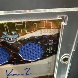 2024-25 Bowman University Best KON KNUEPPEL Prospect Dual Relic Auto Gold /50 - Image 3