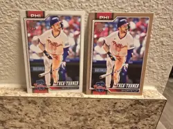 2026 Topps Series 1 - Gold #/2026 - Trea Turner #322 - Phillies & Base - Image 1