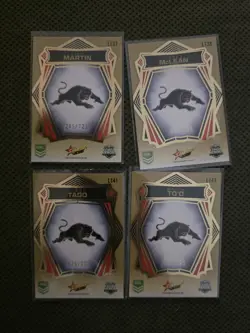 4 X Luminous Hobby Gold Penrith Panthers Select Nrl 2026 - Image 2