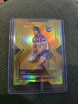 2026 NRL LEAGUE HEROES DIECUT GOLD BULLDOGS STEPHEN CRICHTON CDG 28 SELECT - Image 1