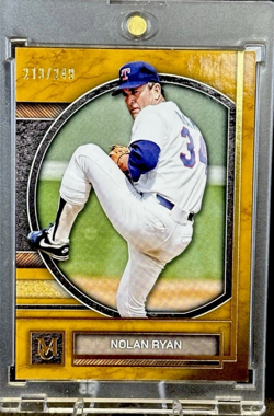 Nolan Ryan 2025 Topps Museum Collection Baseball Gold #2 /249 - Image 1
