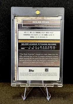 Nolan Ryan 2025 Topps Museum Collection Baseball Gold #2 /249 - Image 5