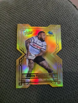 2026 SELECT NRL LEAGUE HEROES DIECUT GOLD ADDIN FONUA-BLAKE SHARKS CDG41 /250 - Image 1