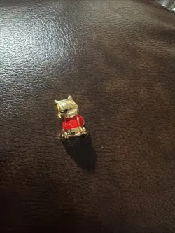 14k gold-plated Disney's Winnie the Pooh Bear Pandora Charm - Image 3