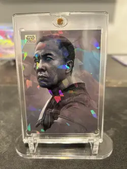 Topps Star Wars Galaxy Serial Numbered Chirrut Imwe #61 /150 Trading Card - Image 1