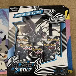 Pokemon TCG: Scarlet & Violet Black Bolt Binder Collection - New and Sealed! - Image 1