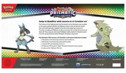 QTY x2 - Pokemon Prismatic Evolutions Premium Collection Box Lucario Tyranitar - Image 2