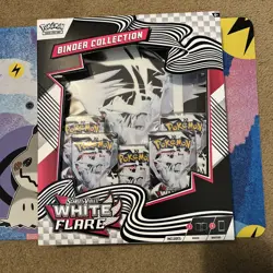 Pokemon TCG: Scarlet & Violet White Flare Binder Collection - New And Sealed! - Image 1