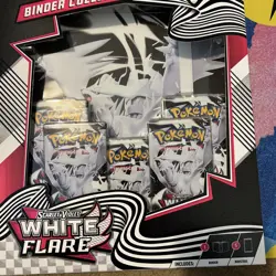 Pokemon TCG: Scarlet & Violet White Flare Binder Collection - New And Sealed! - Image 2