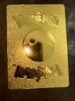 Gengar VMAX 320HP Single Strike Fear & Panic Gold Foil Fan Art Pokemon Card - Image 2