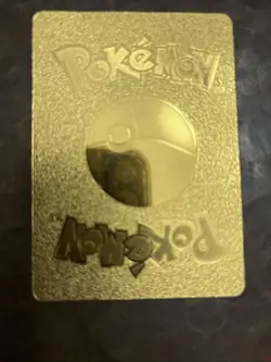 Gengar VMAX 320HP Single Strike Fear & Panic Gold Foil Fan Art Pokemon Card - Image 4