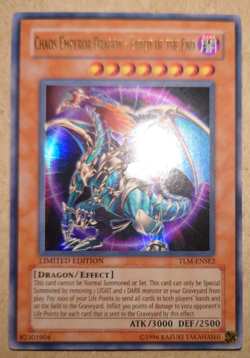 YUGIOH CHAOS EMPEROR DRAGON ULTRA RARE TLM-ENSE2 - Image 1