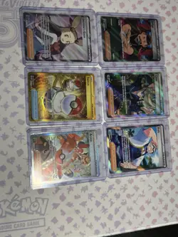 Pokemon TCG Trainer Card Lot Holo Rare - Image 1