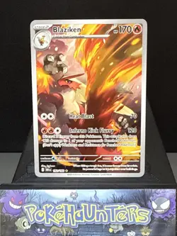 Pokemon Card Blaziken 192/182 Destined Rivals Illustration Rare Near Mint - Image 1