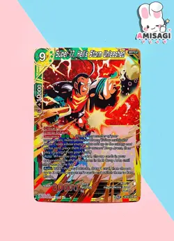 Dragon Ball Trading Card Super 17, Hell's Storm Unleashed BT9-117 SR Foil Karte - Image 1