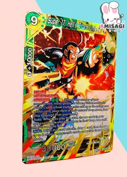 Dragon Ball Trading Card Super 17, Hell's Storm Unleashed BT9-117 SR Foil Karte - Image 2