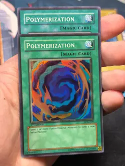 Polymerization LOB-059 Super Rare 1st Edition WAVY FADED Yu-Gi-Oh - Image 4
