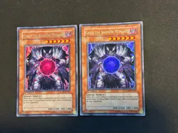 Yugioh 2X Caius the Shadow Monarch SDDE-EN001 Ultra Rare 1st Edition NM - Image 1