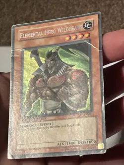 | Yugioh Elemental Hero Wildheart GSE-EN001 Super Secret Rare HP 🔥 | - Image 3