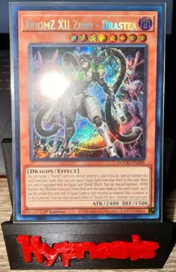 Yu-Gi-Oh! DoomZ XII Zero - Drastea 1st ED. Secret Rare! #DOOD-EN008 - NM/M - Image 1