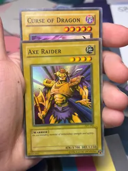 Axe Raider TP1-002 Super Rare FADED Yu-Gi-Oh - Image 4